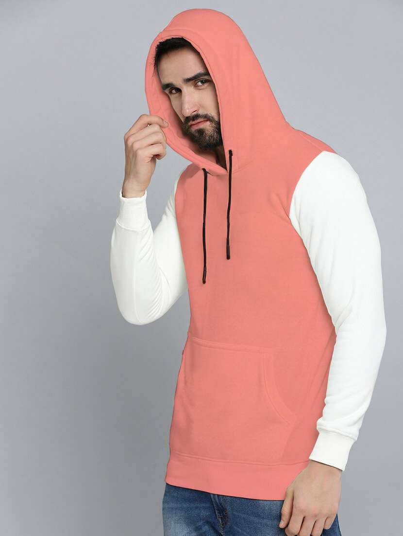 men long sleeves color block sweatshirt - 21599445 - Standard Image - 1