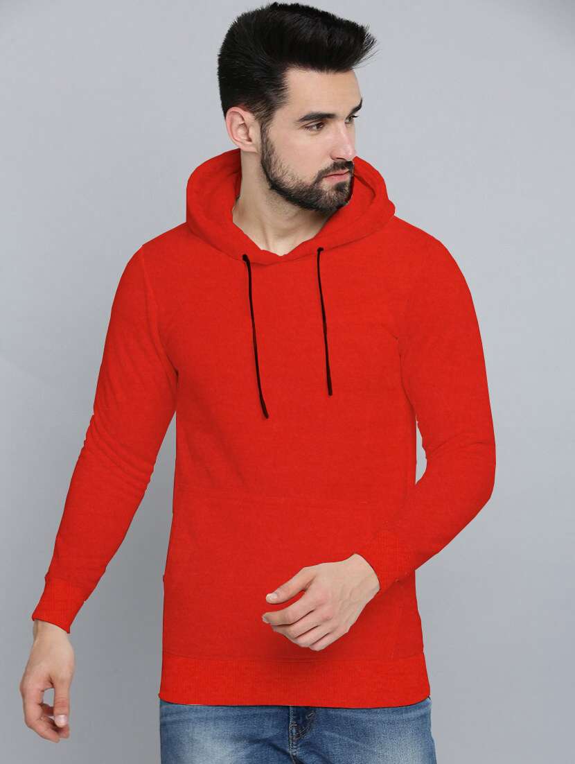 men long sleeves plain sweatshirt