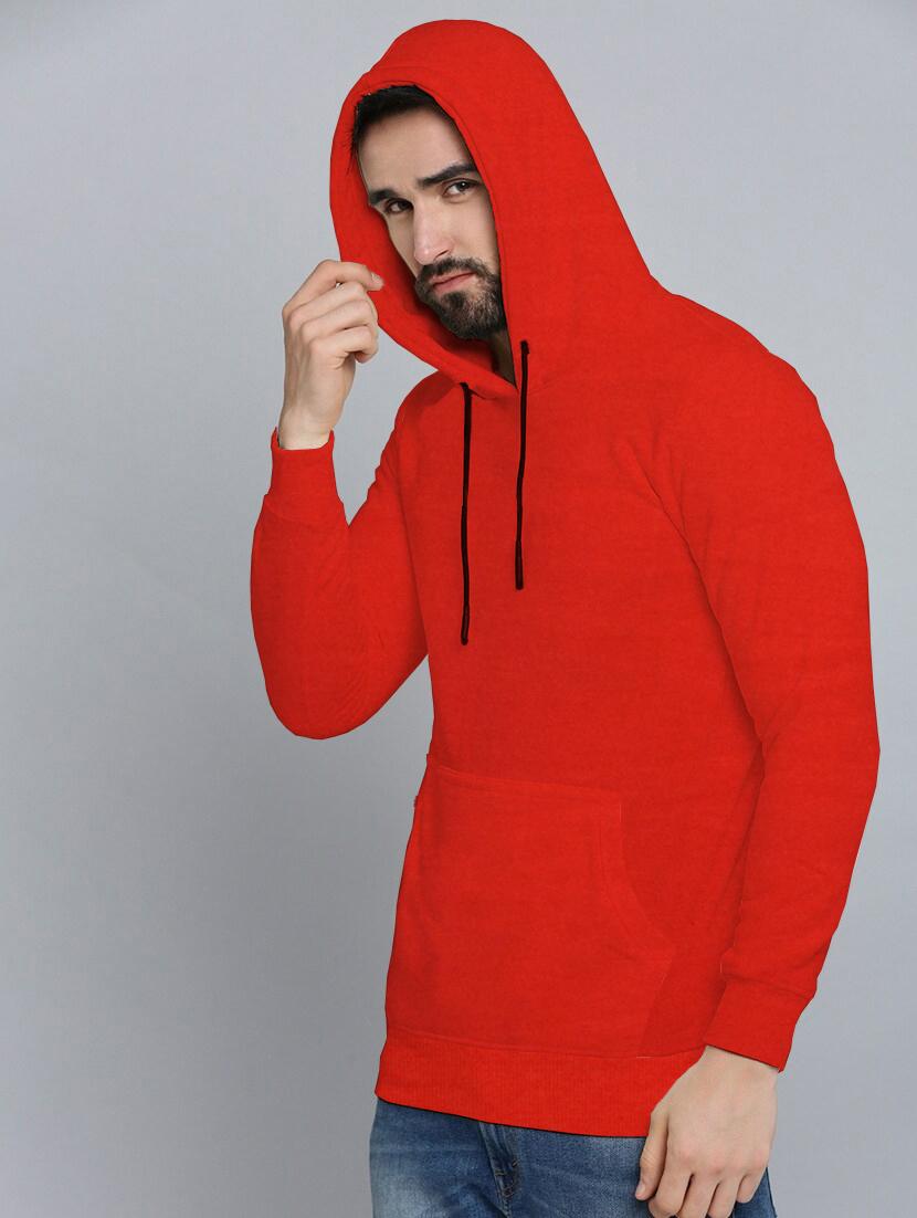 men long sleeves plain sweatshirt - 21599450 - Standard Image - 1