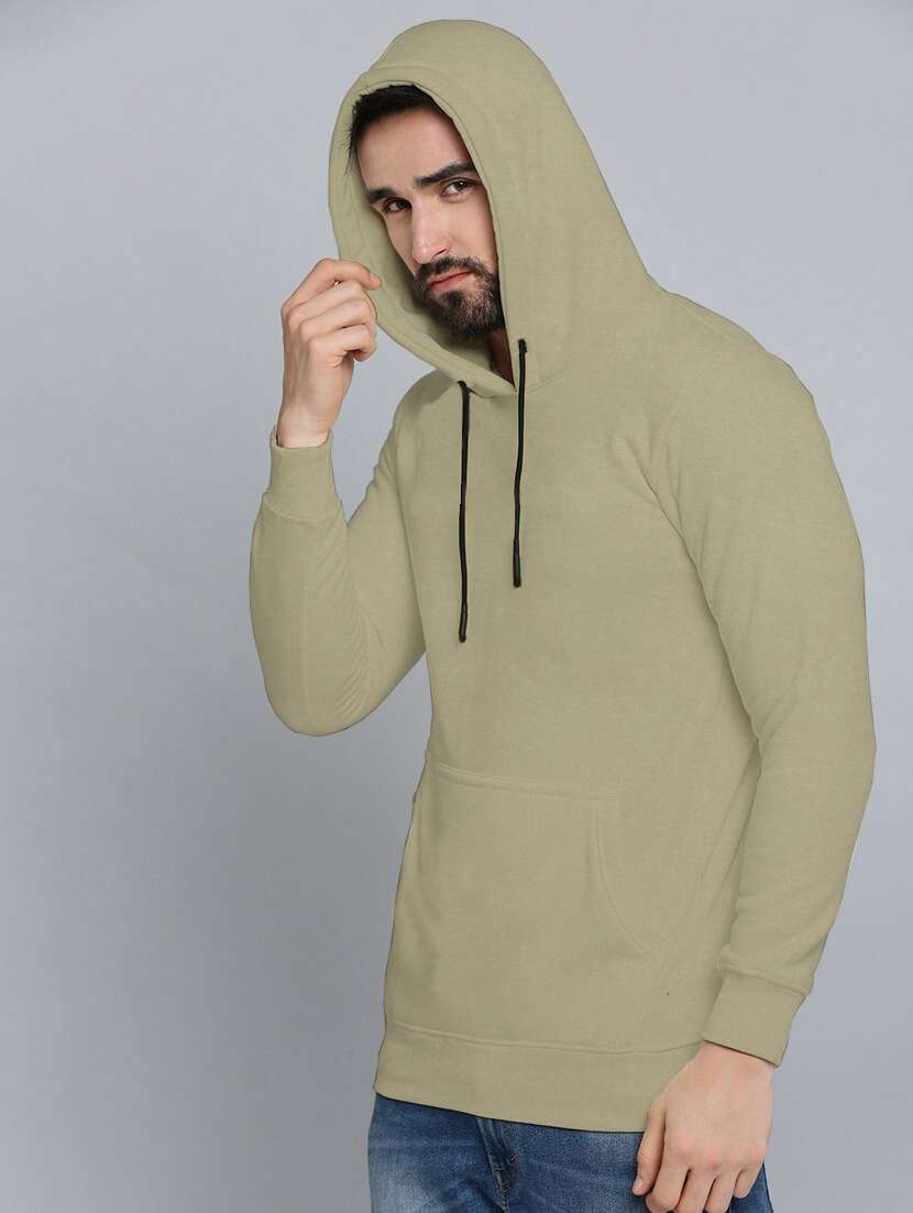 men long sleeves plain sweatshirt - 21599454 -  Standard Image - 1