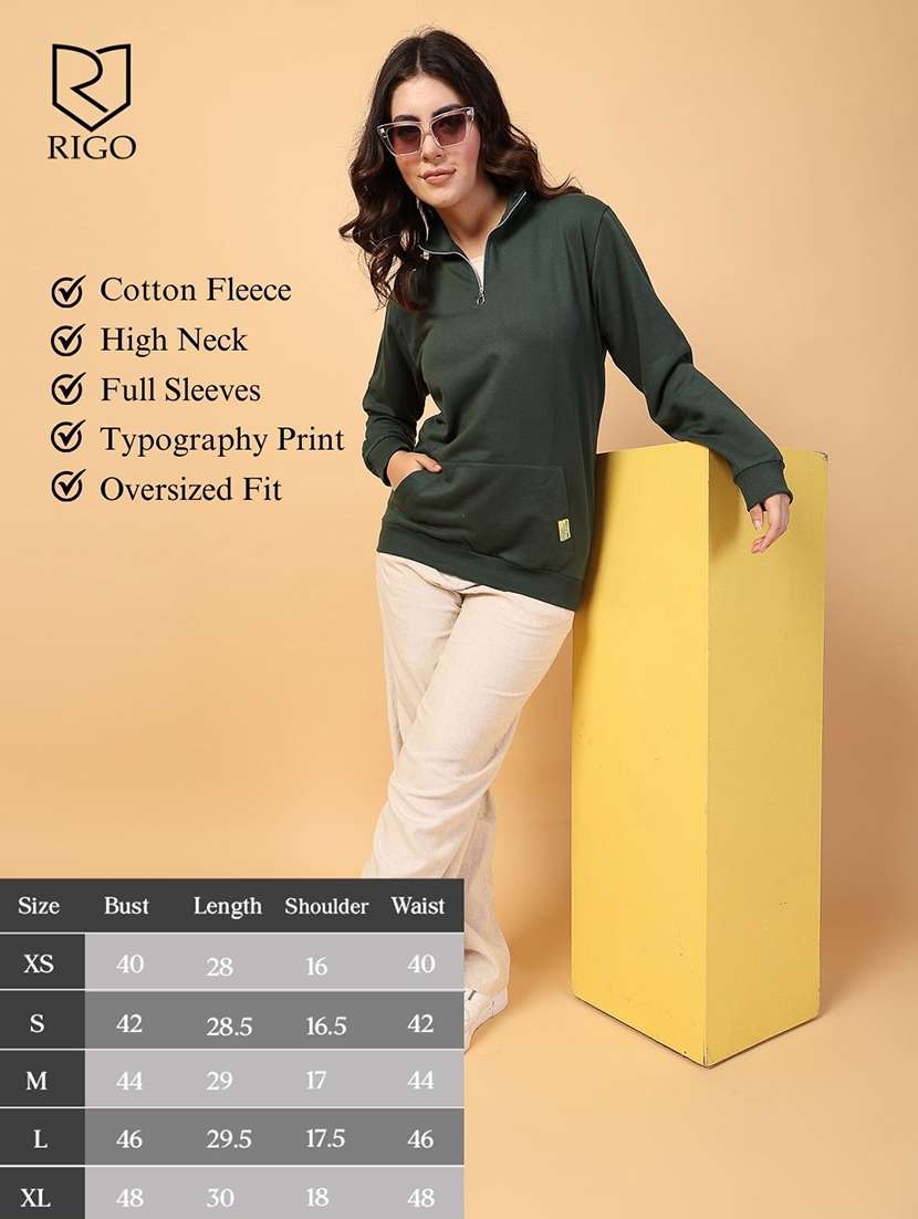 women back print long sleeve sweatshirt - 21600070 - Standard Image - 6