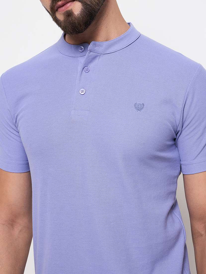 men short sleeves plain t-shirt - 21600454 -  Standard Image - 4