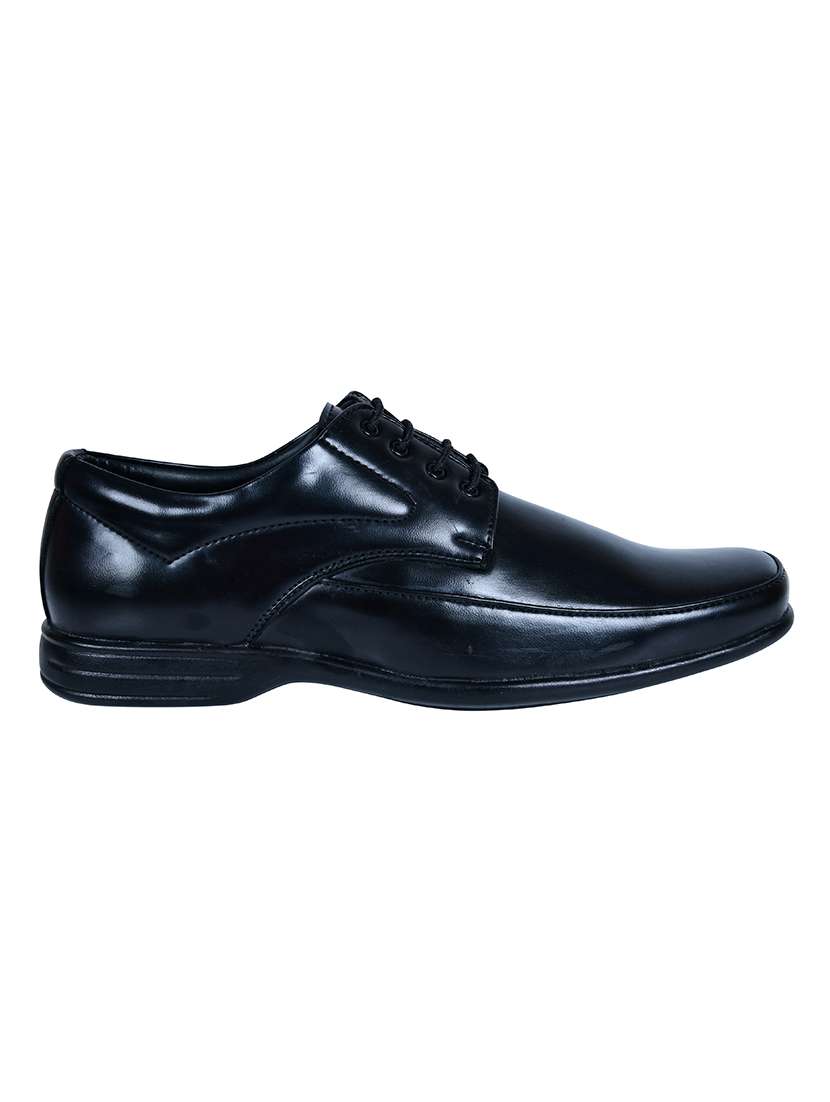 men black lace-up derby - 21600468 -  Standard Image - 1