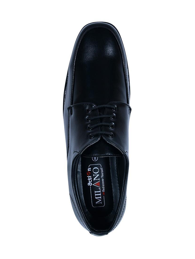 men lace-up formal derbie shoes - 21600470 - Standard Image - 4