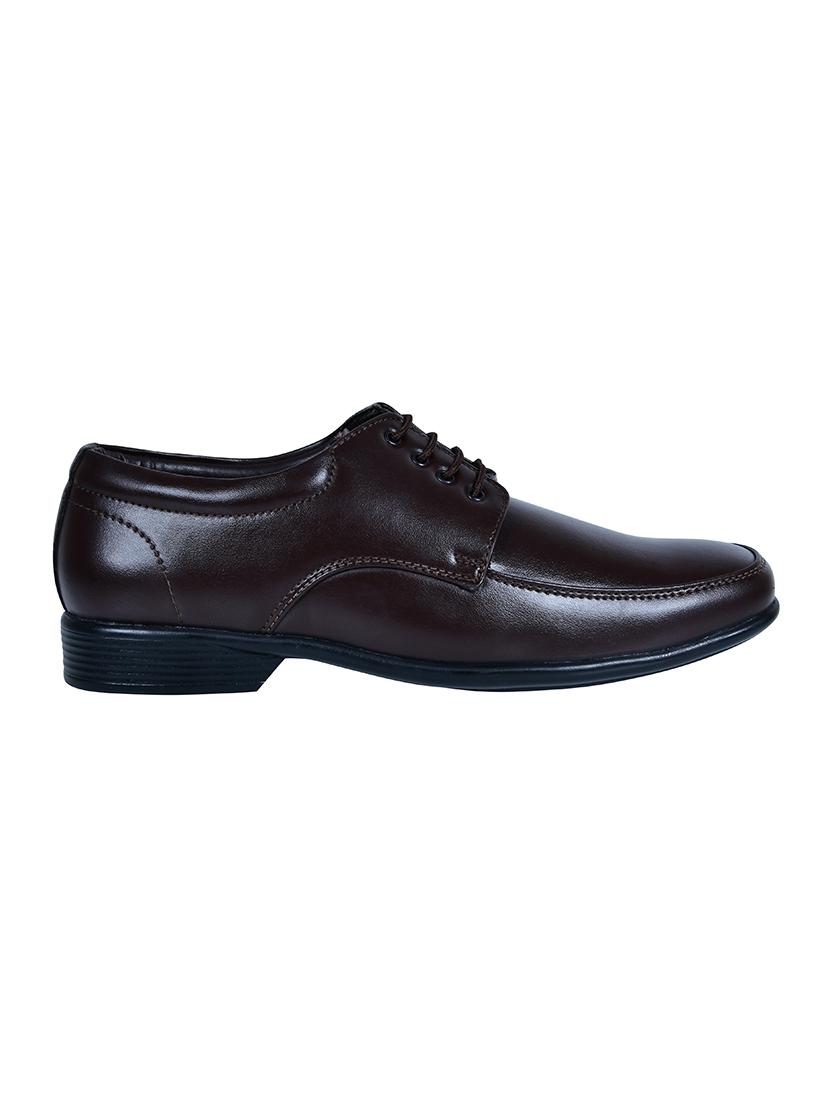 men brown lace-up derby - 21600471 -  Standard Image - 1