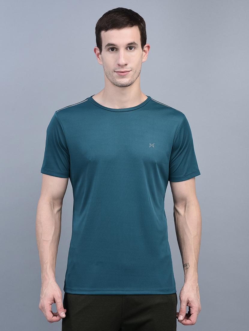 men short sleeves plain t-shirt - 21601360 - Zoom Image - 0