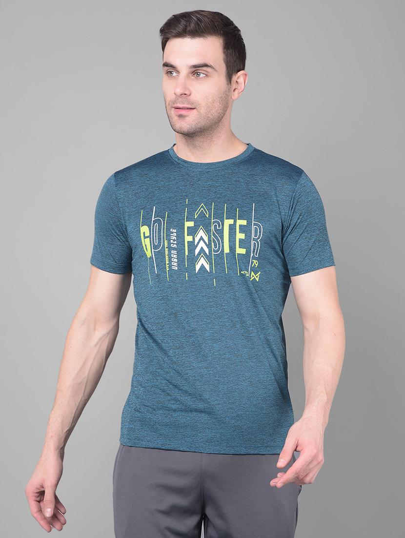 men short sleeves printed t-shirt