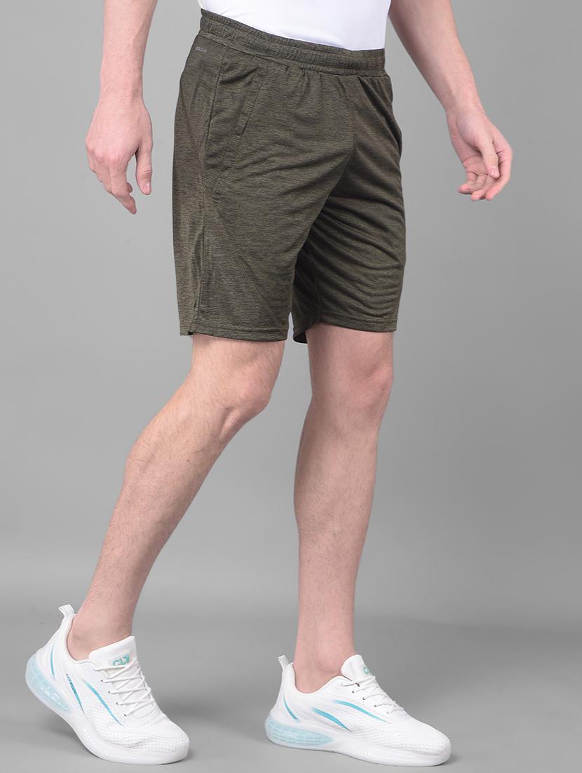 men mid rise solid shorts - 21601408 -  Standard Image - 1
