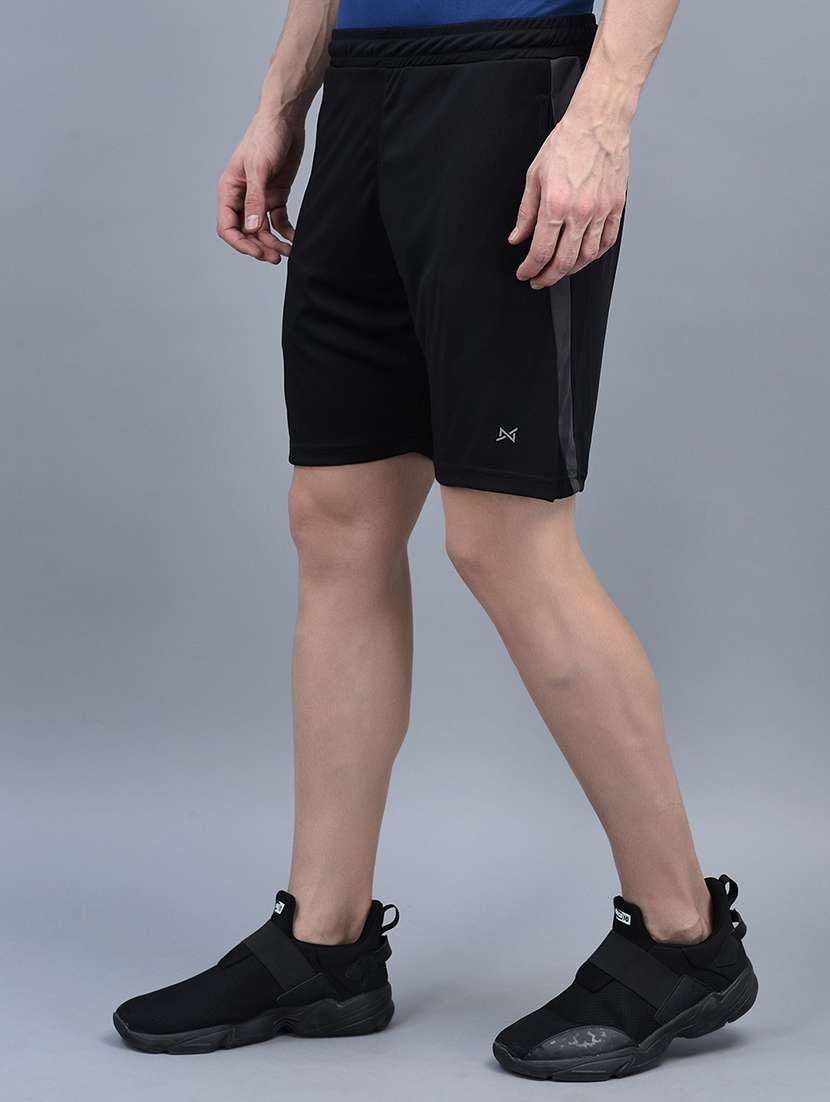 men mid rise color block shorts - 21601410 -  Standard Image - 1