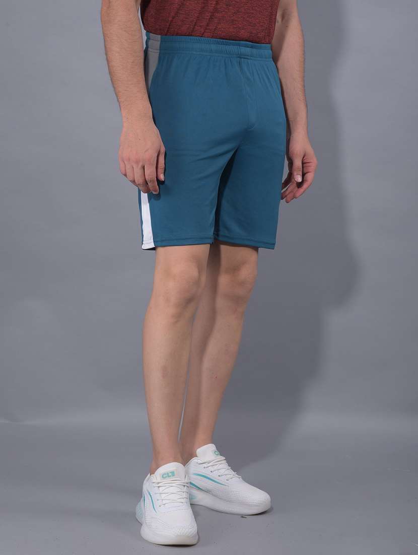 men mid rise color block shorts - 21601416 -  Standard Image - 1