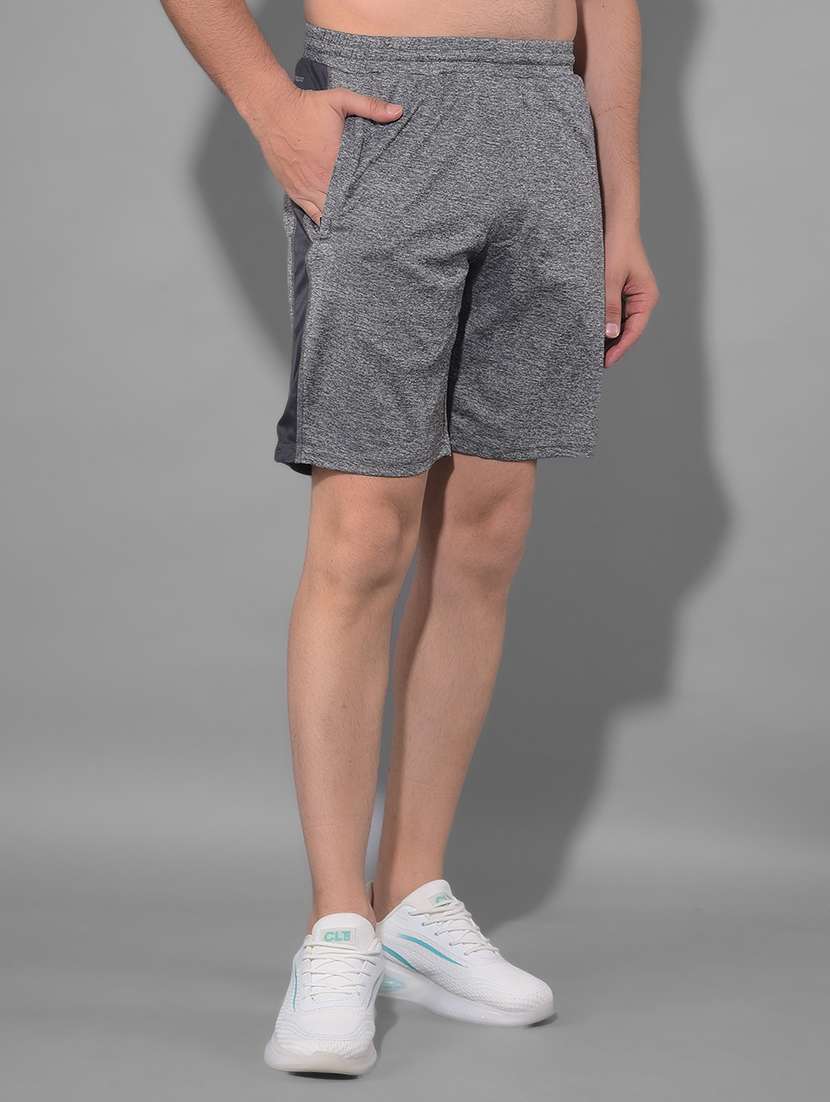 men mid rise color block shorts - 21601420 -  Standard Image - 1