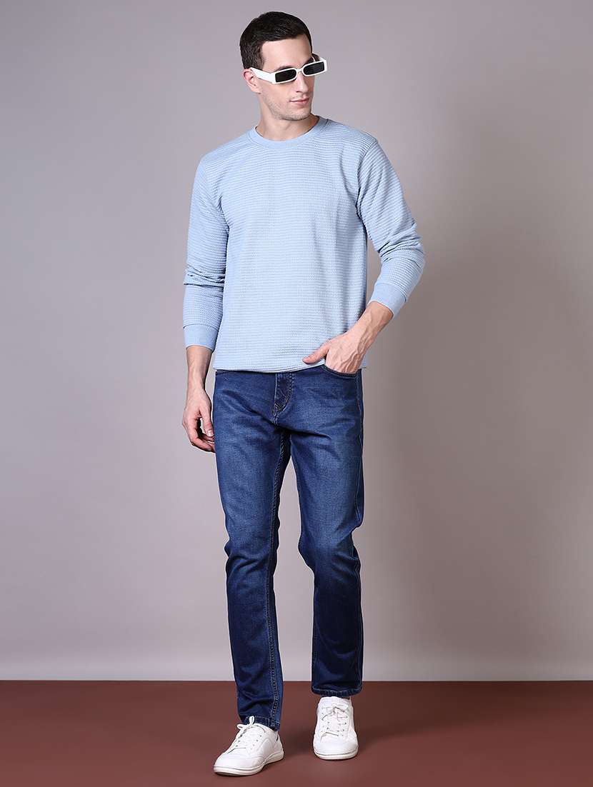 blue cotton jeans - 21606499 -  Standard Image - 4