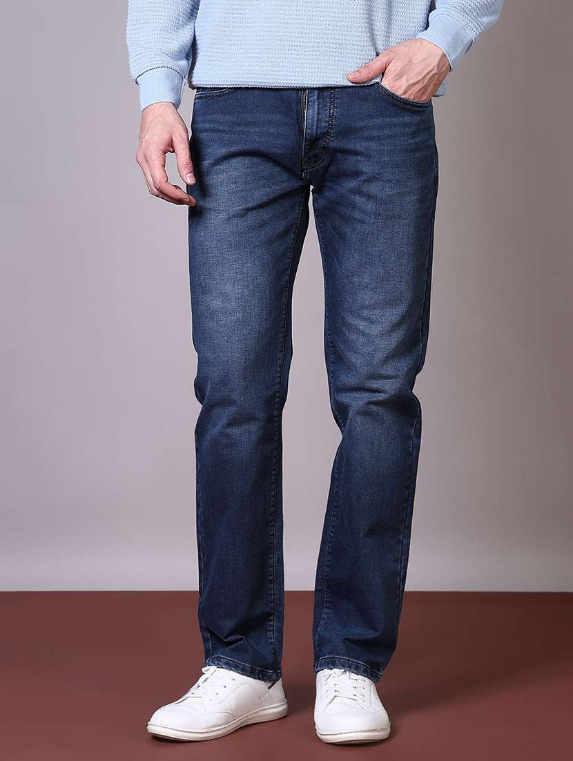blue cotton jeans - 21606542 -  Standard Image - 1