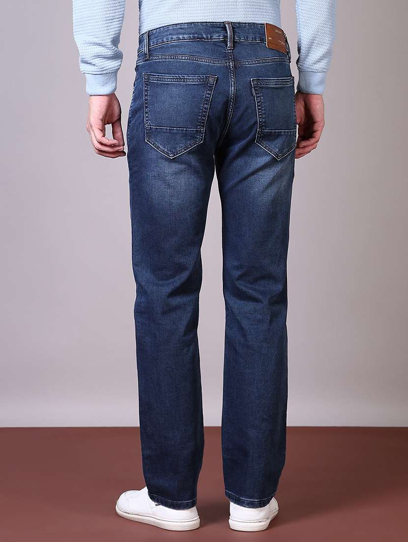 Blue Cotton Jeans