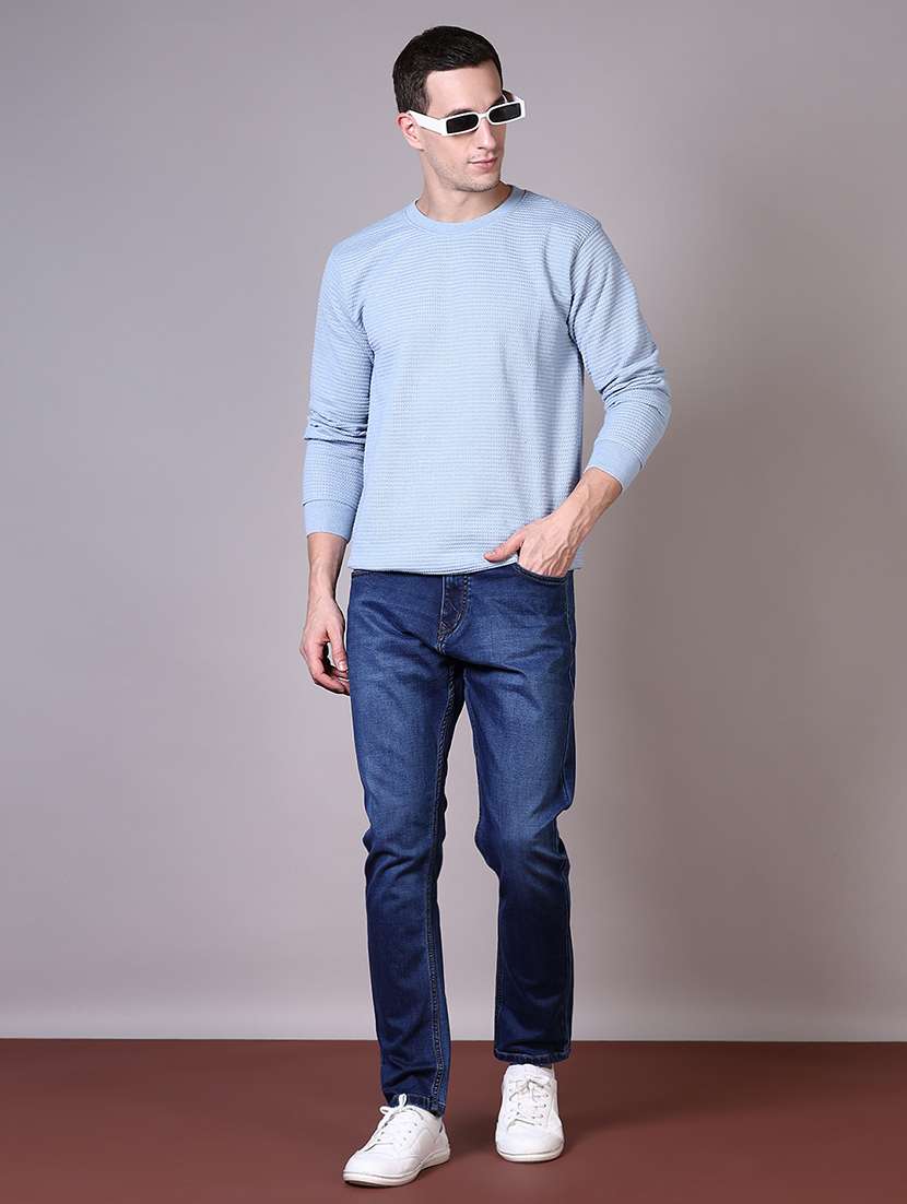 blue cotton jeans - 21606542 -  Standard Image - 4