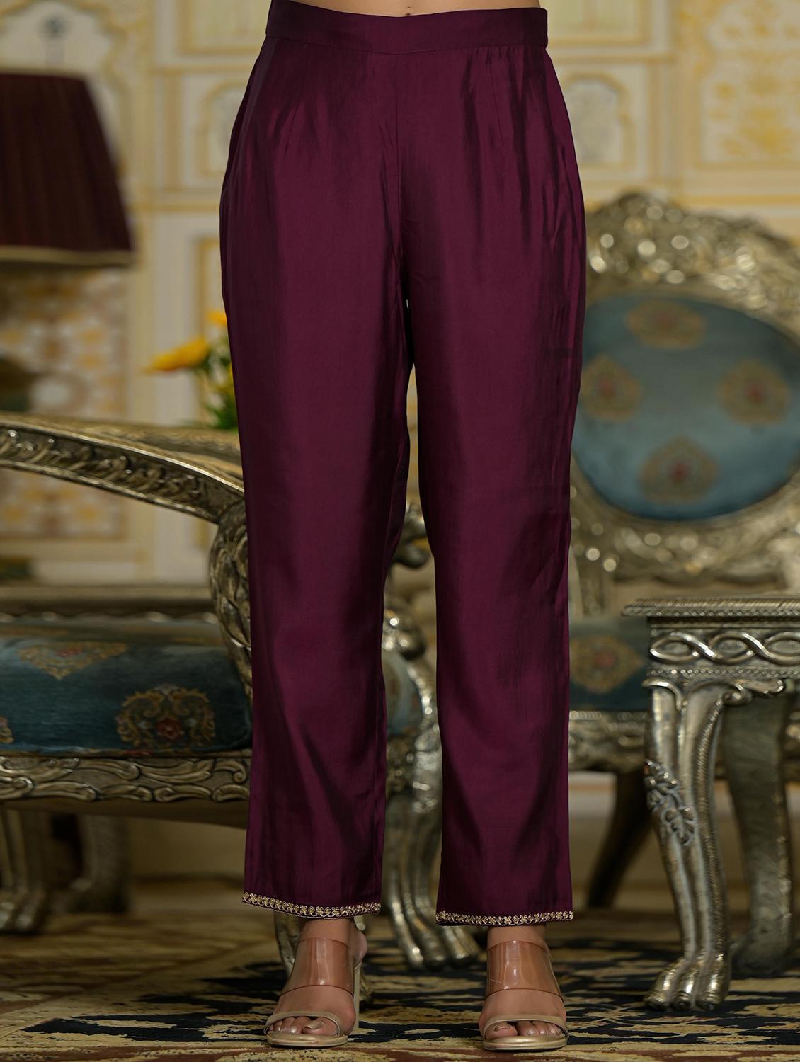 women three quarter sleeve kurta pant with dupatta set - 21606696 - Standard Image - 4