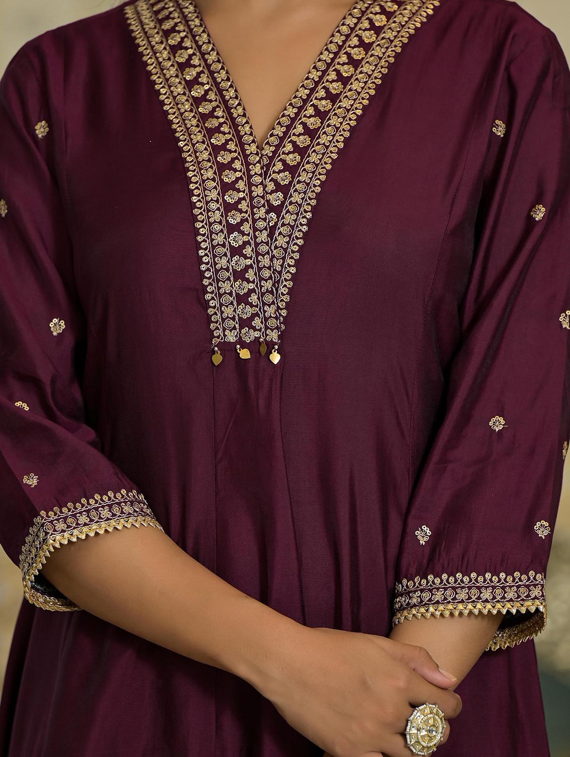 women three quarter sleeve kurta pant with dupatta set - 21606696 - Standard Image - 6