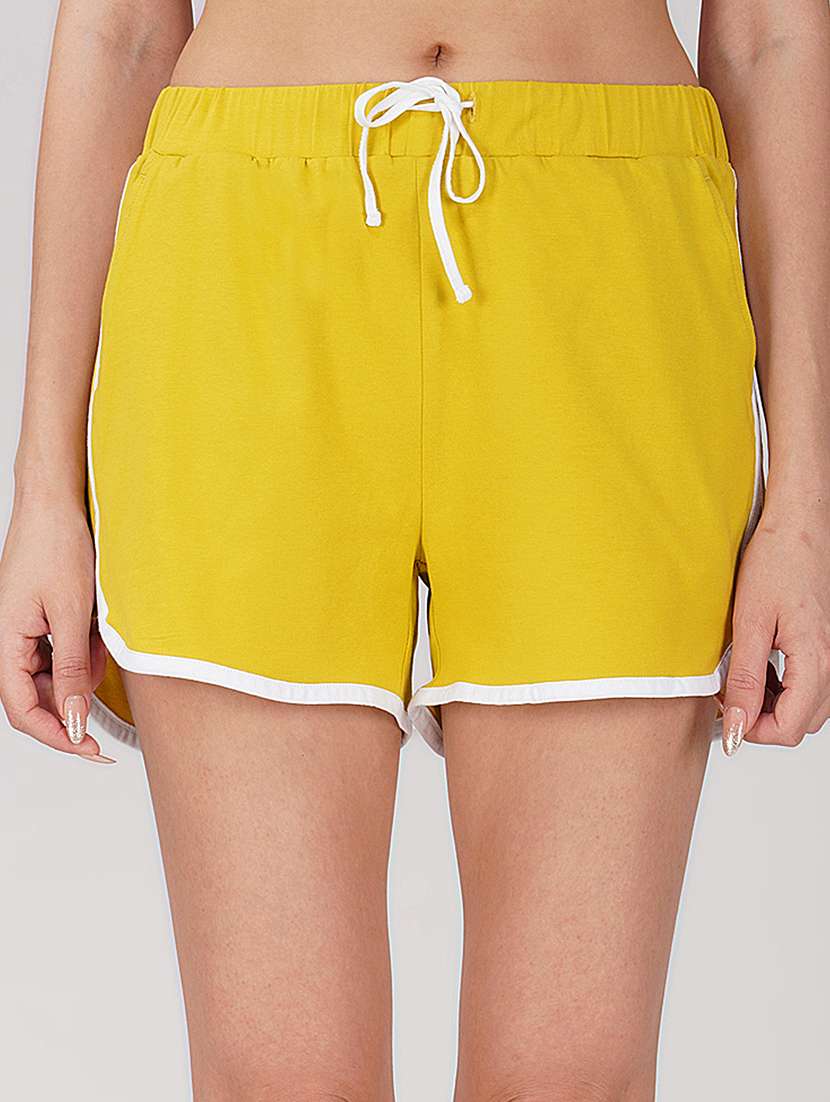women lemon sherbet solid short - 21606843 - Standard Image - 4