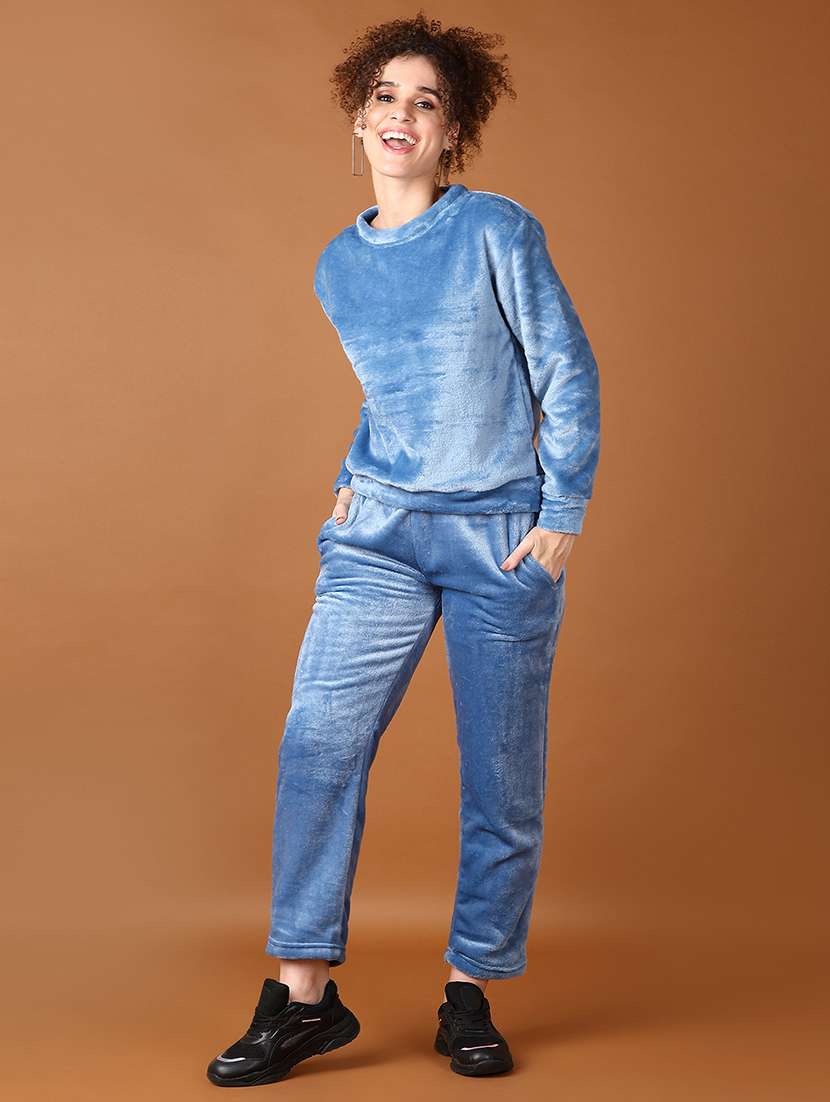 women long sleeves plain sweatshirt - 21606995 -  Standard Image - 4