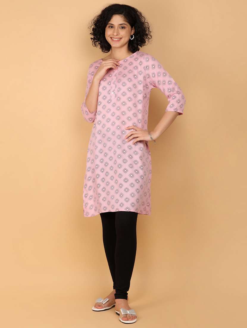 women solid mid rise legging - 21607286 -  Standard Image - 4