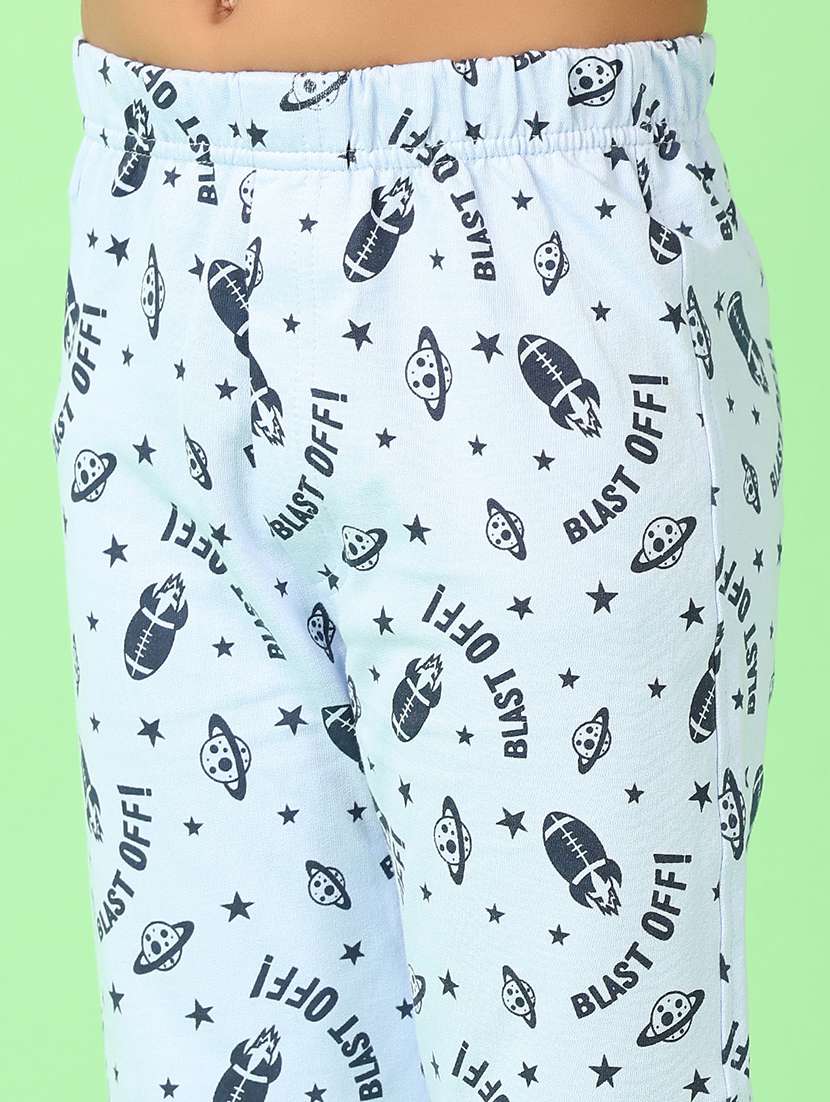 boys printed casual wear full length set - 21607496 -  Standard Image - 4