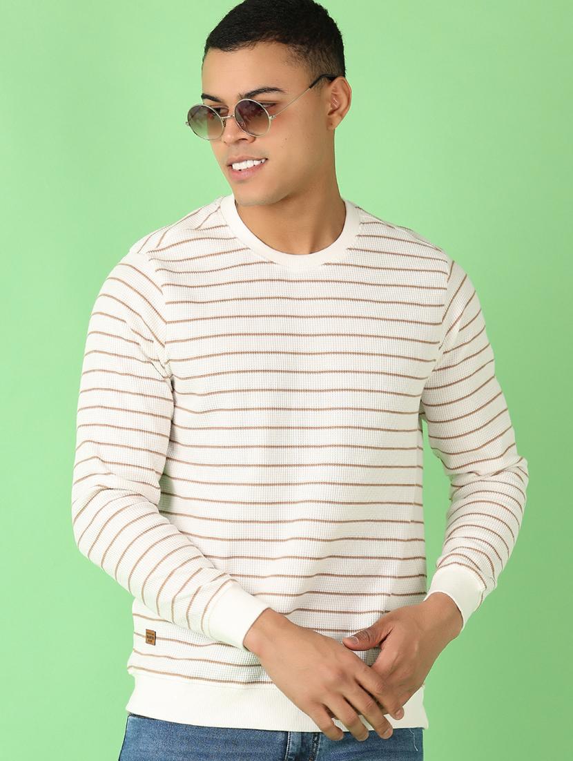 men striped long sleeve t-shirt - 21607575 -  Standard Image - 1