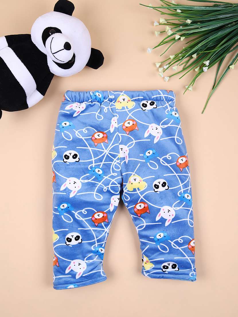 boys blue printed pyjama - 21607690 -  Standard Image - 1