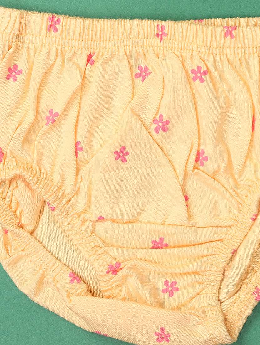 girls pack of 2 printed frock with bloomer set - 21607845 -  Standard Image - 4