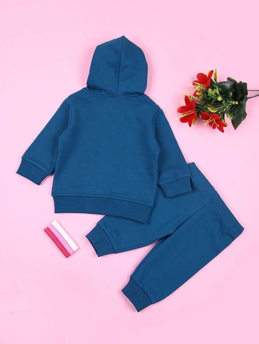 Girls Printed Full Length Twin Set - 21607939 -  Standard Image - 1