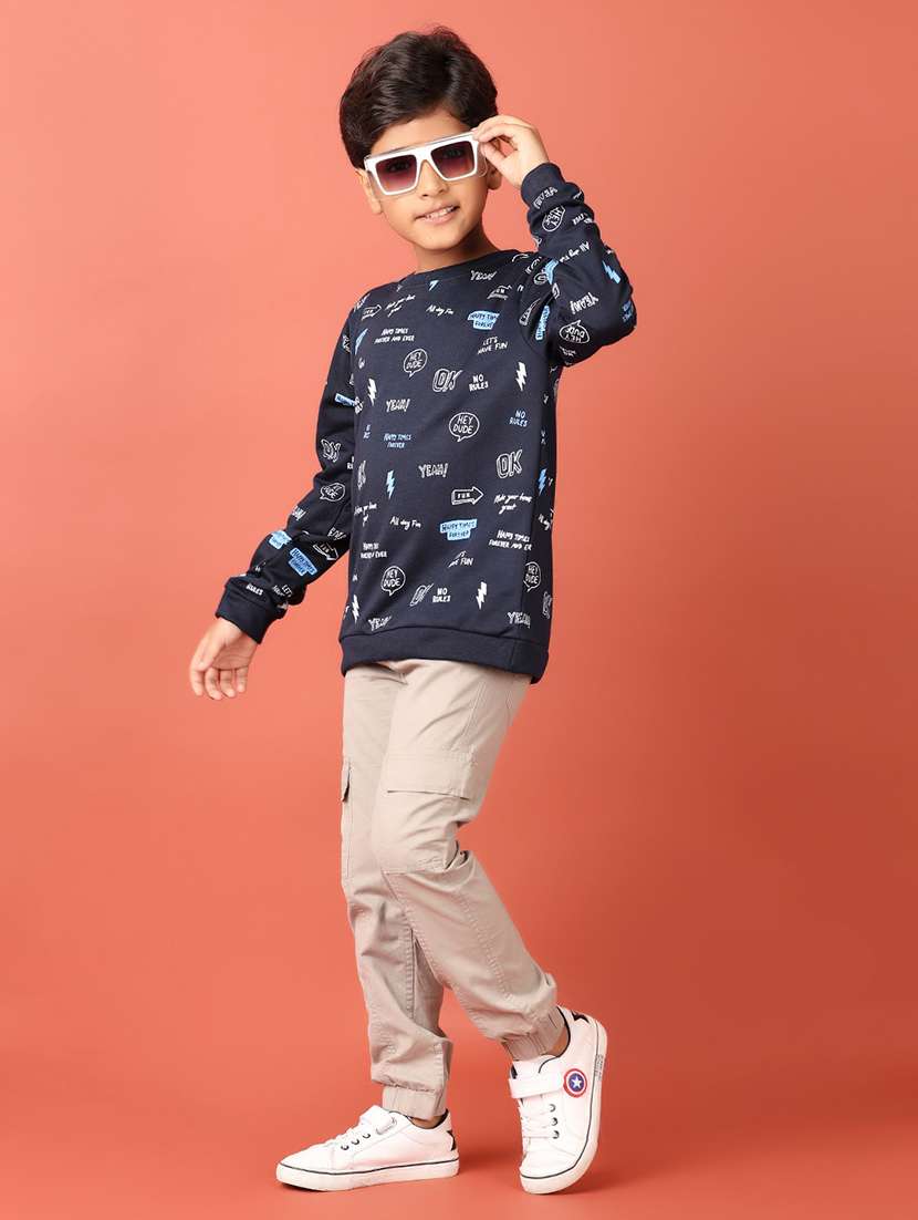 boys long sleeves printed t-shirt - 21608128 -  Standard Image - 4