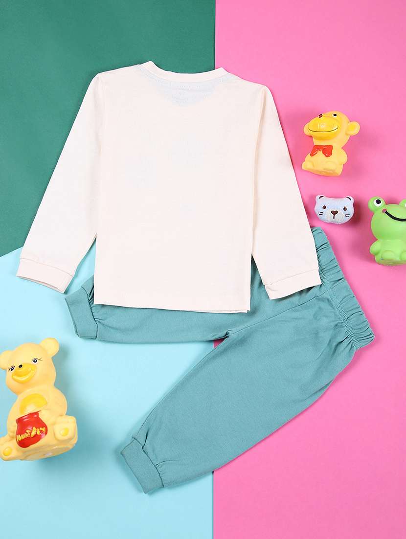 boys printed casual wear full length set - 21608186 -  Standard Image - 1