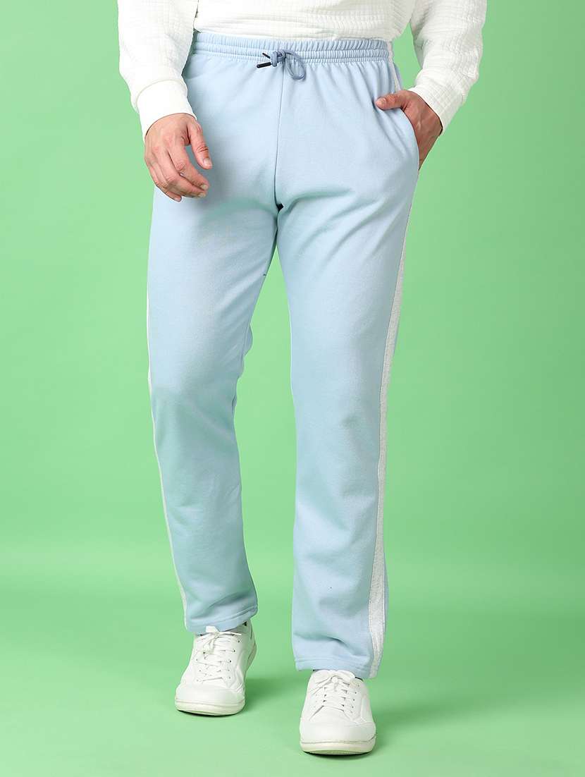 men solid mid rise full length tack pant - 21608217 -  Standard Image - 1