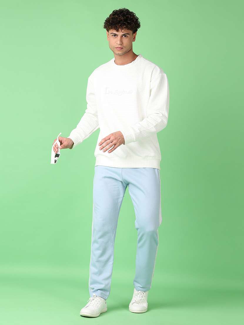 men solid mid rise full length tack pant - 21608217 -  Standard Image - 4