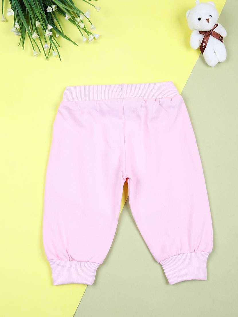 boys pink color block joggers - 21608329 - Standard Image - 1