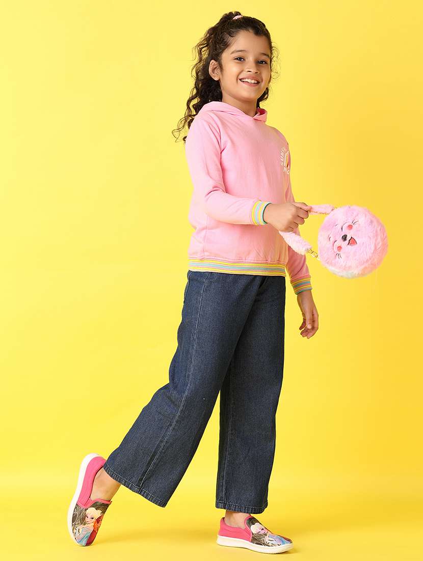 girls placement print long sleeve sweatshirt - 21608680 - Standard Image - 4