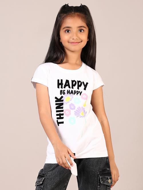 girls printed short sleeve tee - 21608821 -  Standard Image - 0