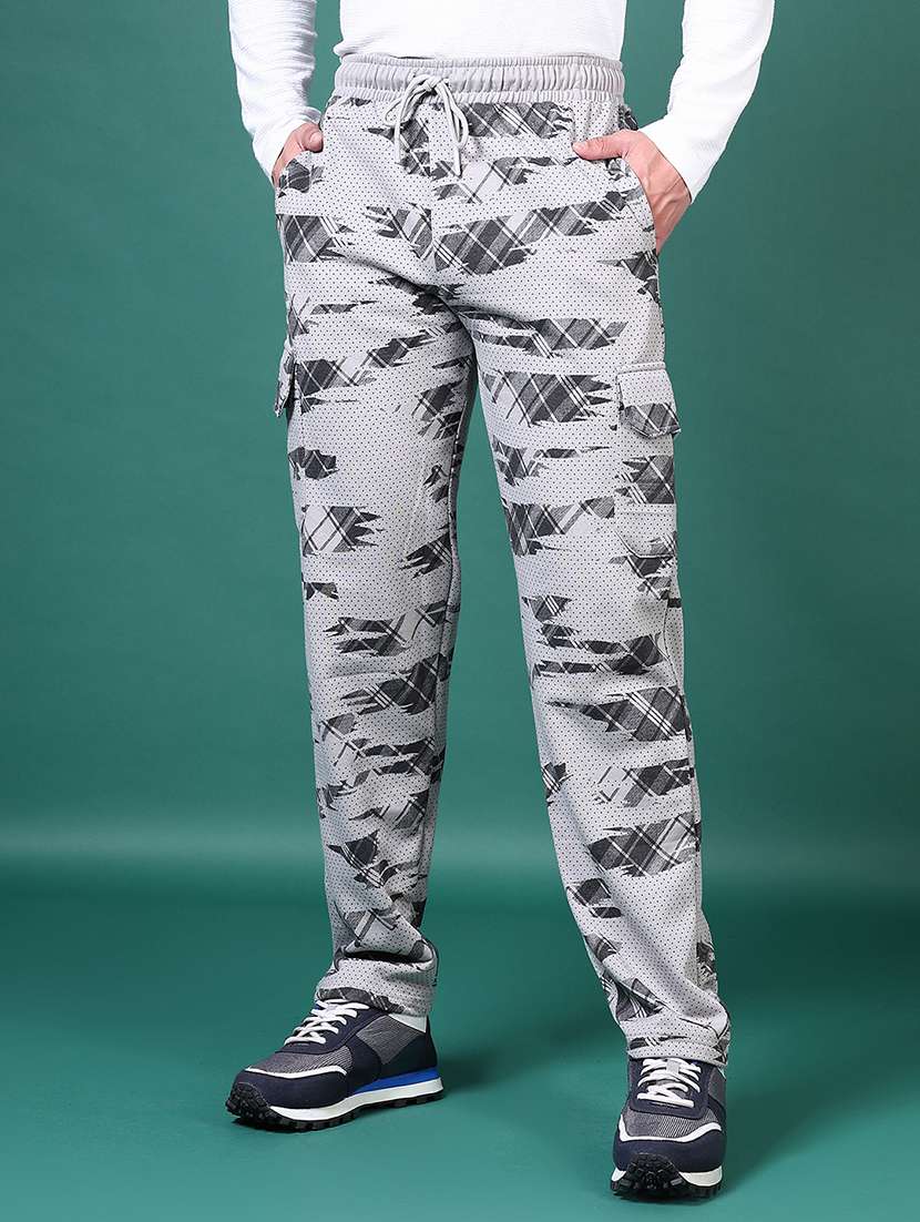 men mid rise printed cargo - 21609003 -  Standard Image - 1