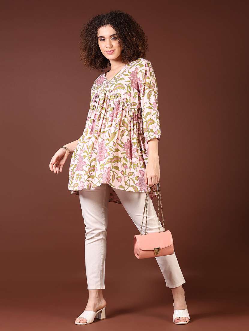 women solid ankle length tapered pants - 21609126 -  Standard Image - 4