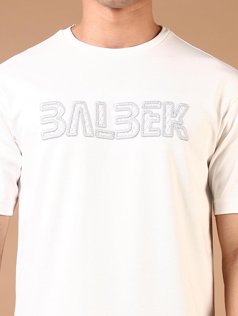 men chest print round neck regular fit t-shirt - 21609149 - Standard Image - 4
