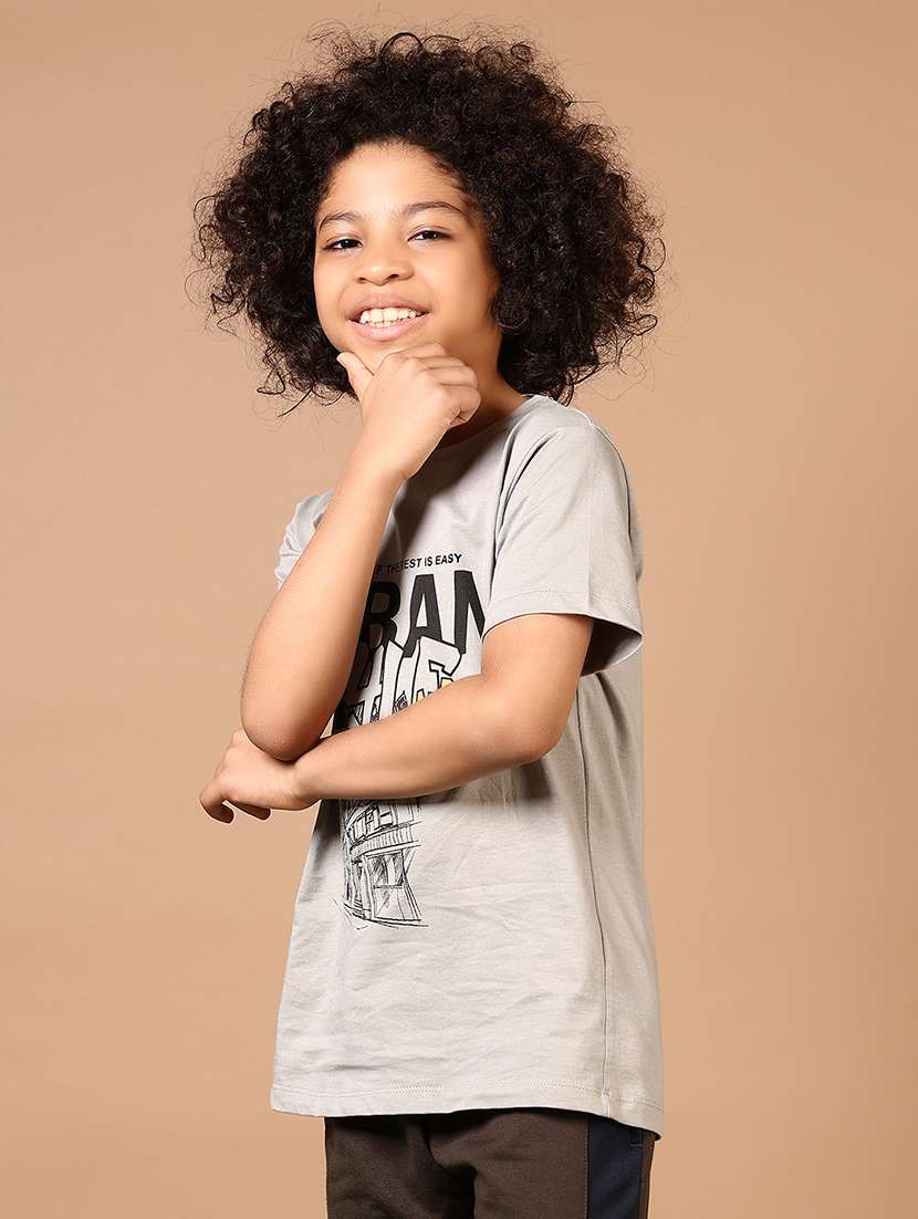 boys printed short sleeve t-shirt - 21609249 -  Standard Image - 1