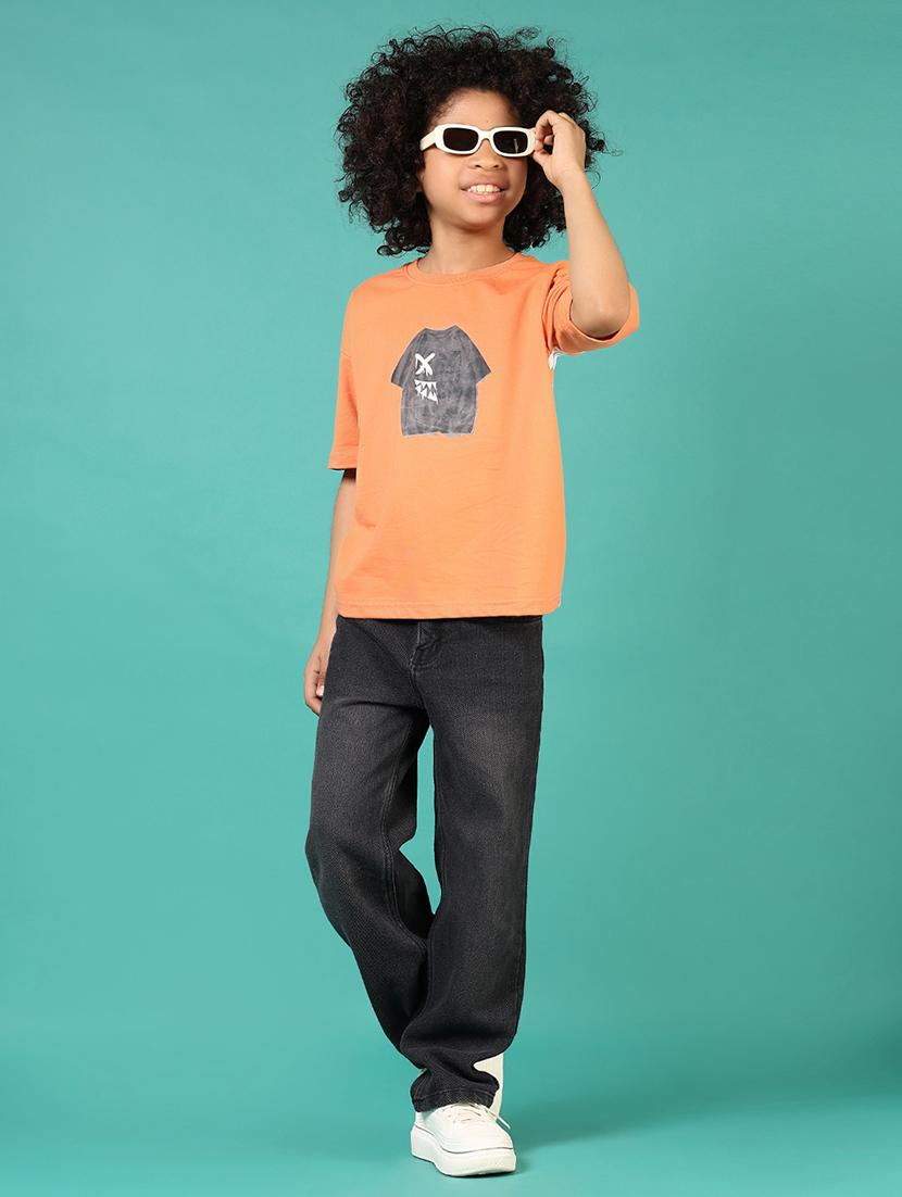 boys solid mid rise relaxed fit jean - 21609384 - Standard Image - 4
