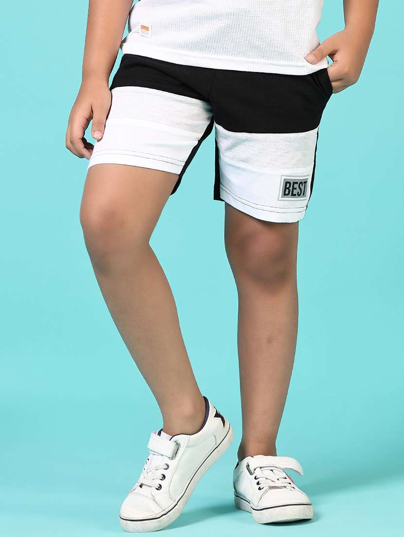 boys color block mid rise shorts - 21609544 -  Standard Image - 1