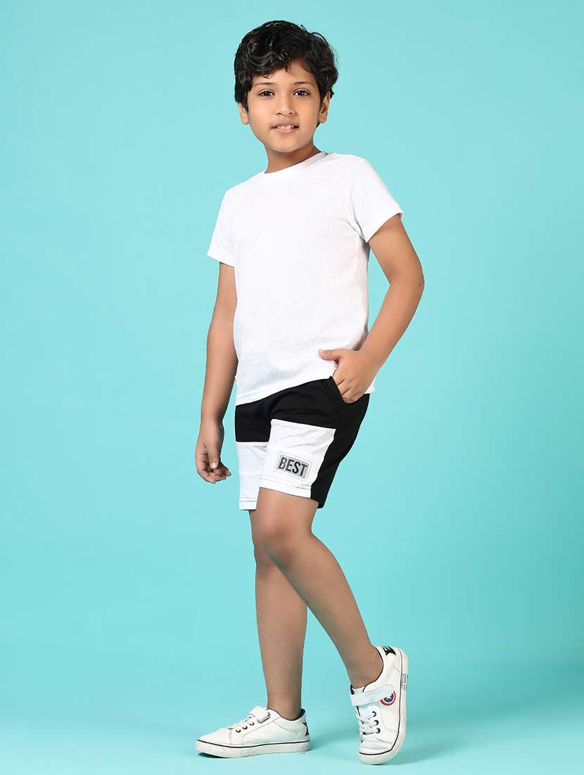 boys color block mid rise shorts - 21609544 -  Standard Image - 4
