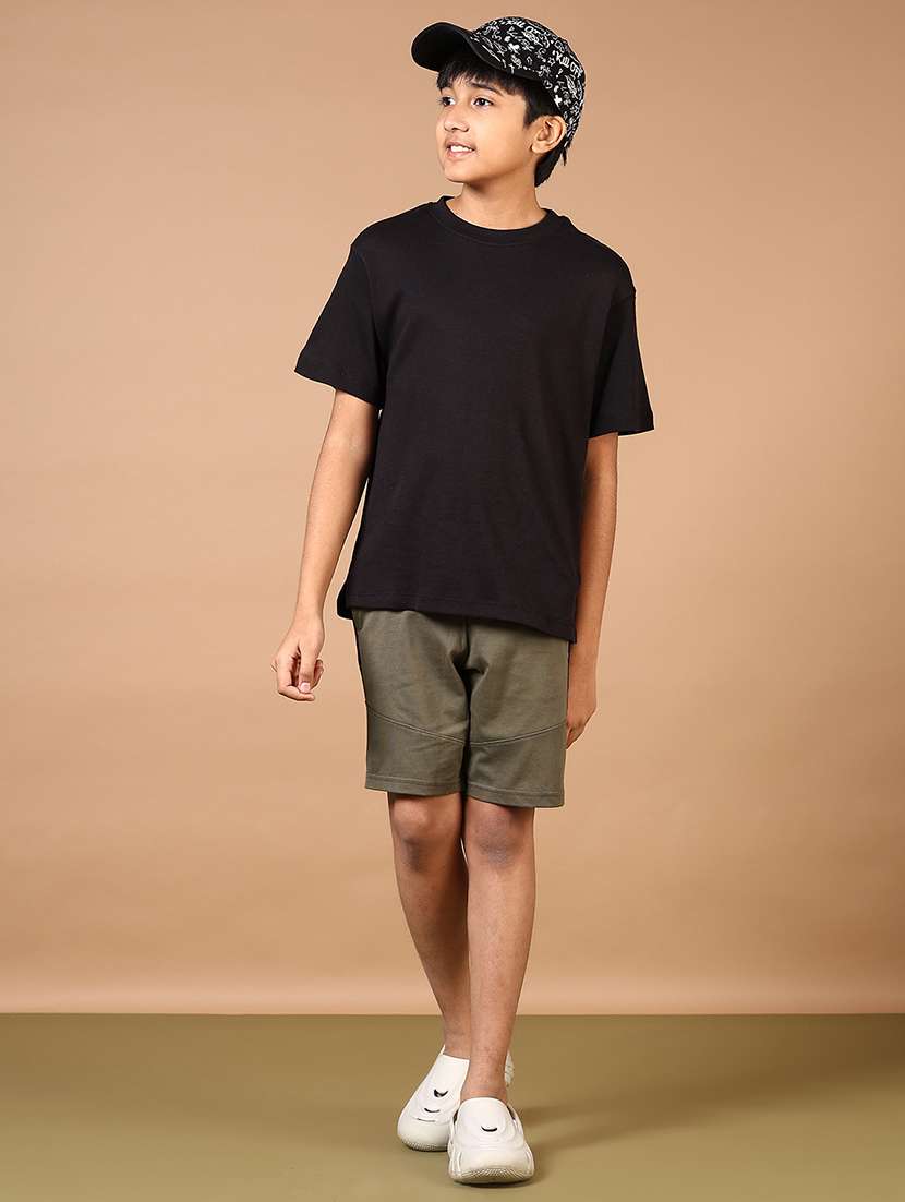 boys color block mid rise shorts - 21609601 -  Standard Image - 4