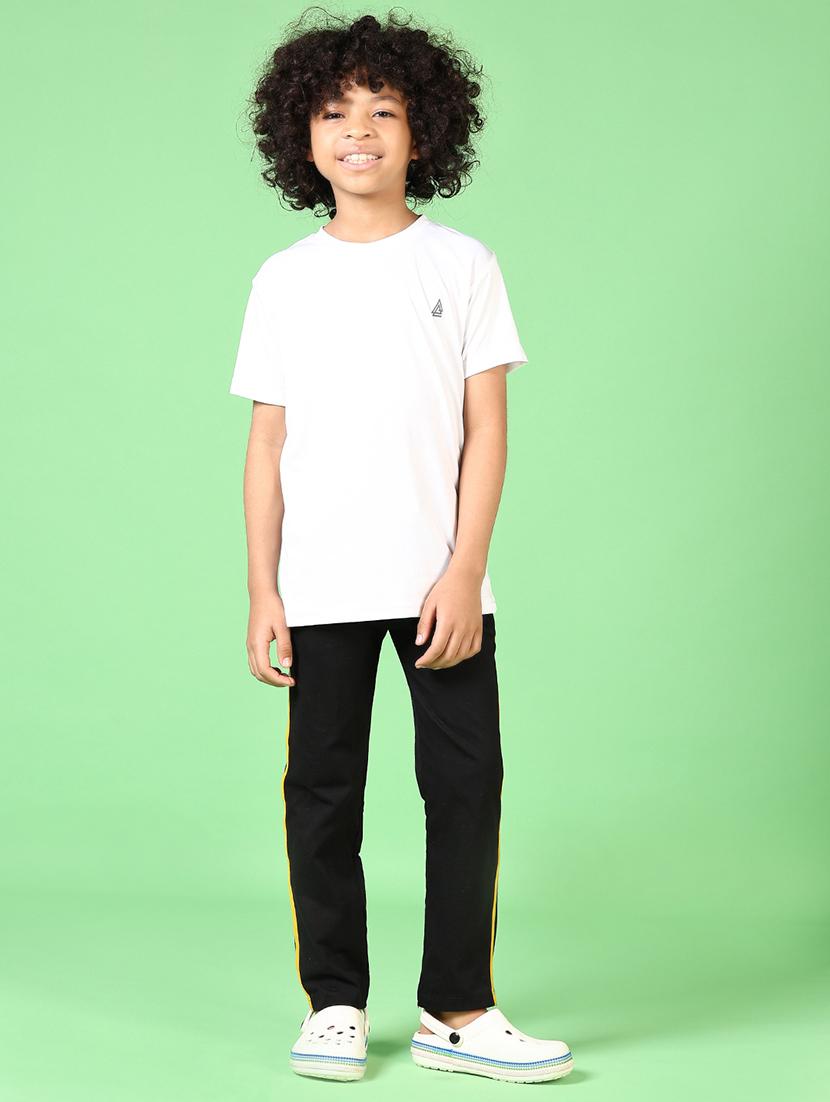 boys black solid nightwear pyjamas - 21610321 - Standard Image - 4