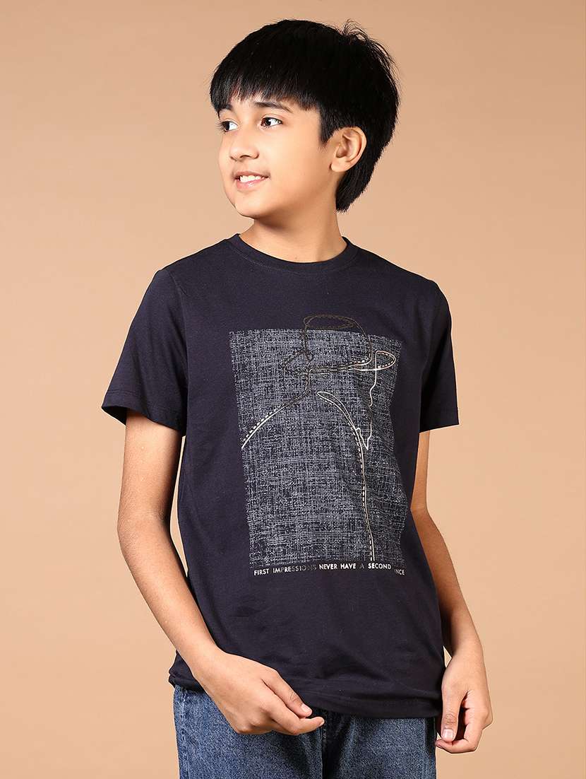 boys printed short sleeve t-shirt - 21610563 -  Standard Image - 1