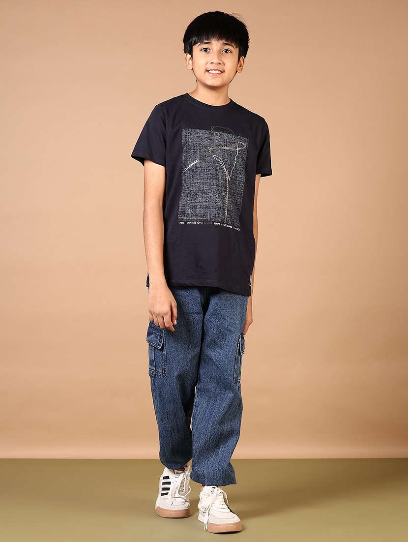 boys printed short sleeve t-shirt - 21610563 -  Standard Image - 4