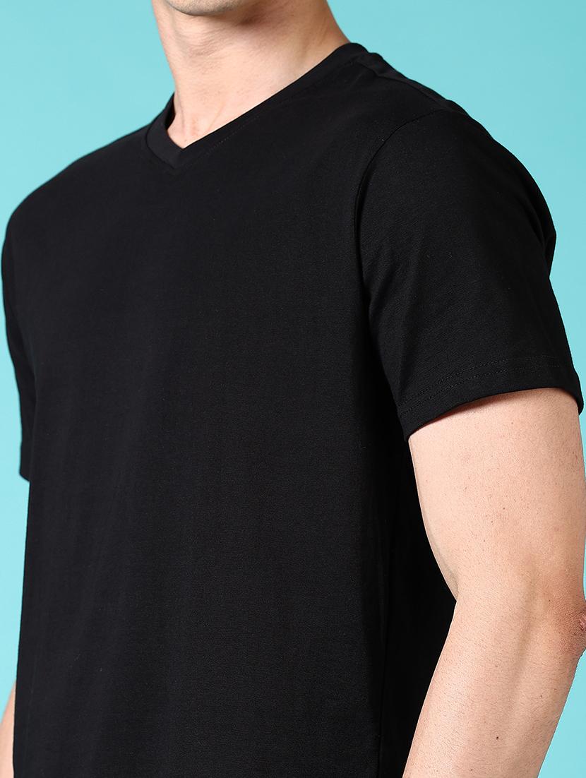 men solid short sleeve t-shirt - 21610897 - Standard Image - 4