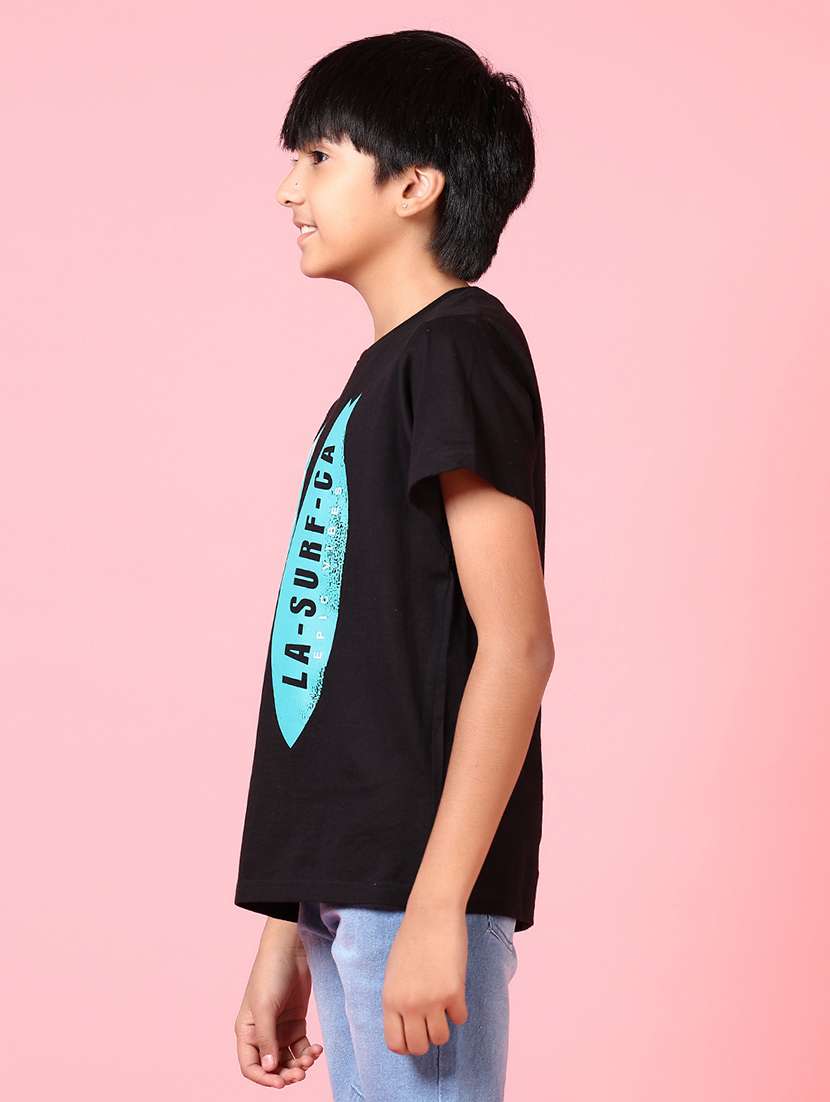 boys short sleeves printed t-shirt - 21611165 - Standard Image - 1