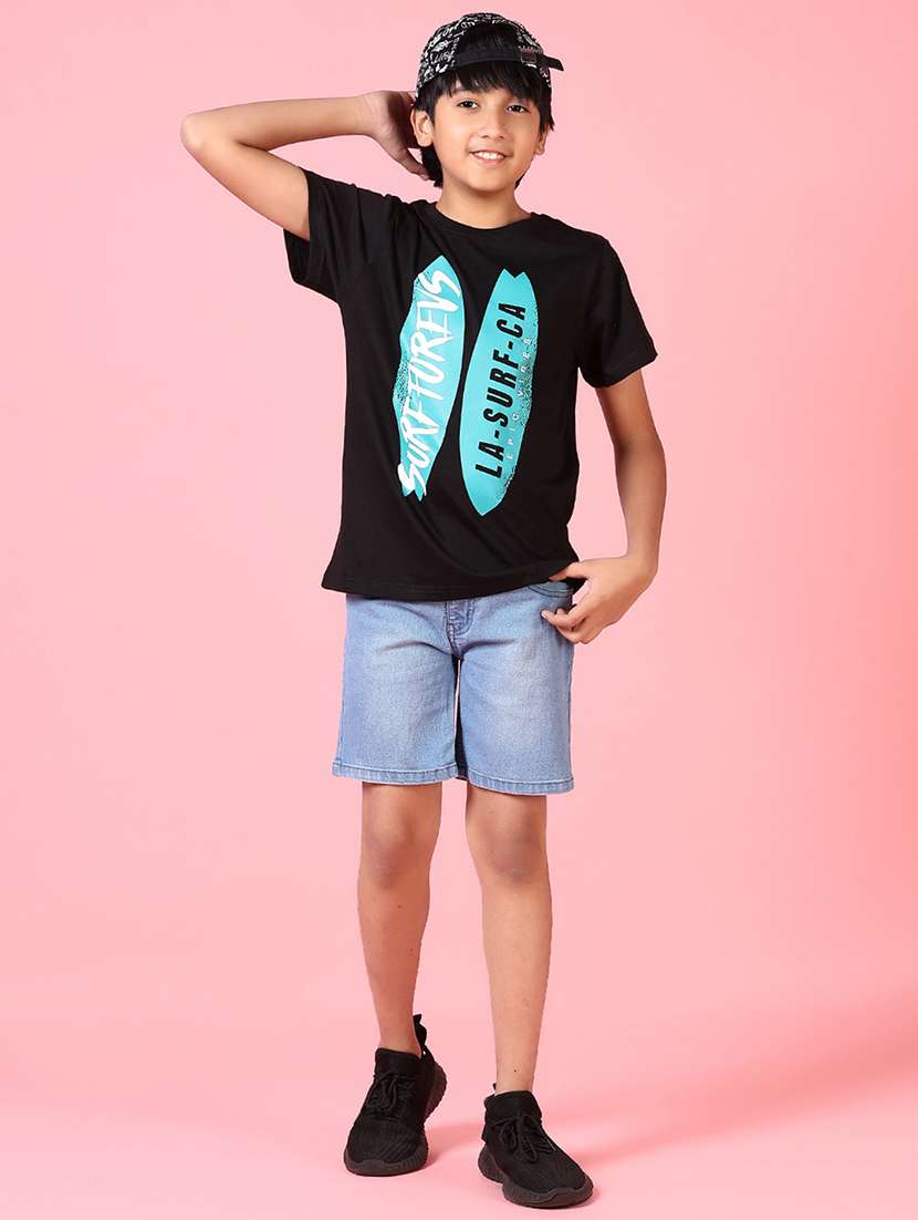 boys short sleeves printed t-shirt - 21611165 - Standard Image - 4